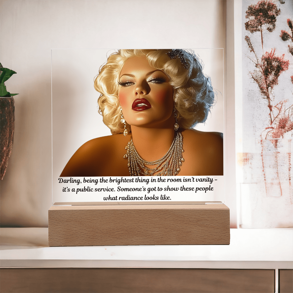 FAT GIRL™ The Glow Collection™ – “Radiance” Signature Lamp