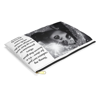 FAT GIRL™ Luxe Radiance Cosmetic Bag – Large