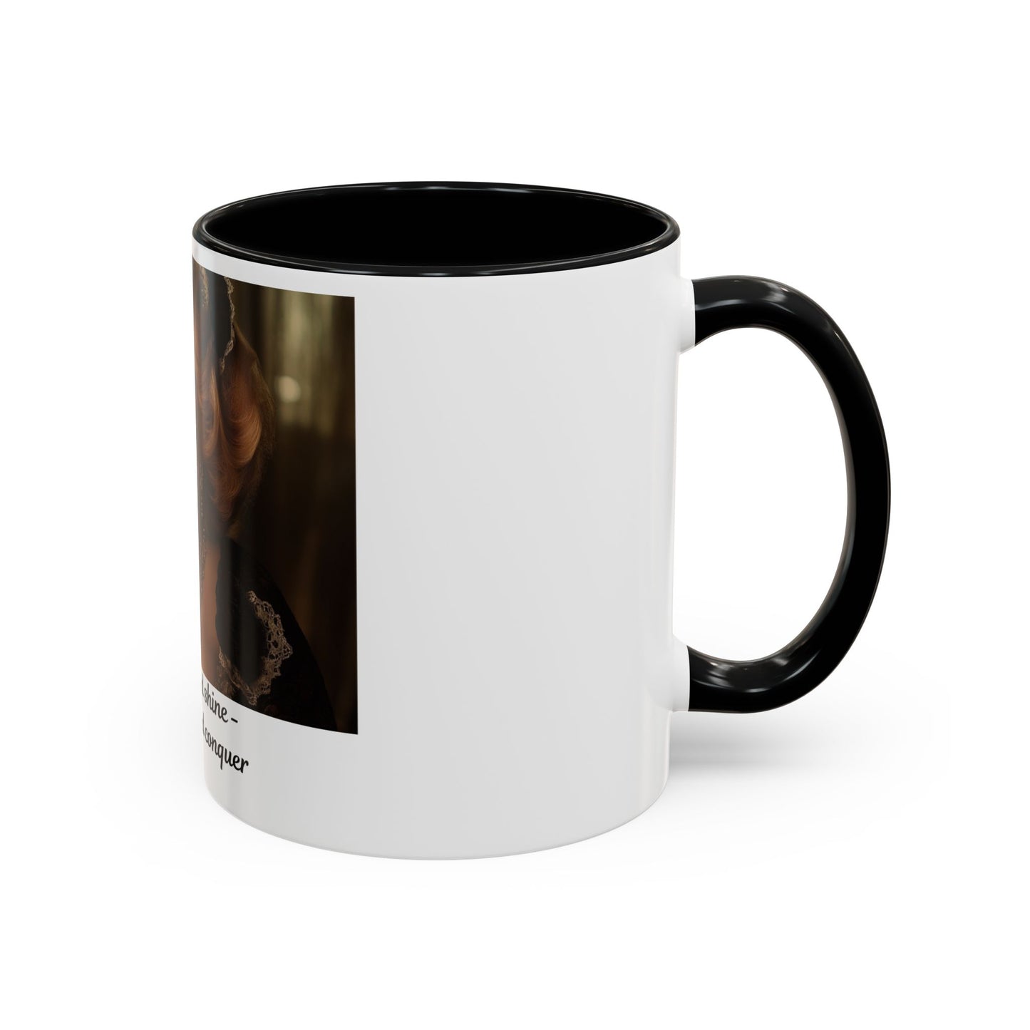 FAT GIRL™ Mug — Caffeinate & Conquer 11oz