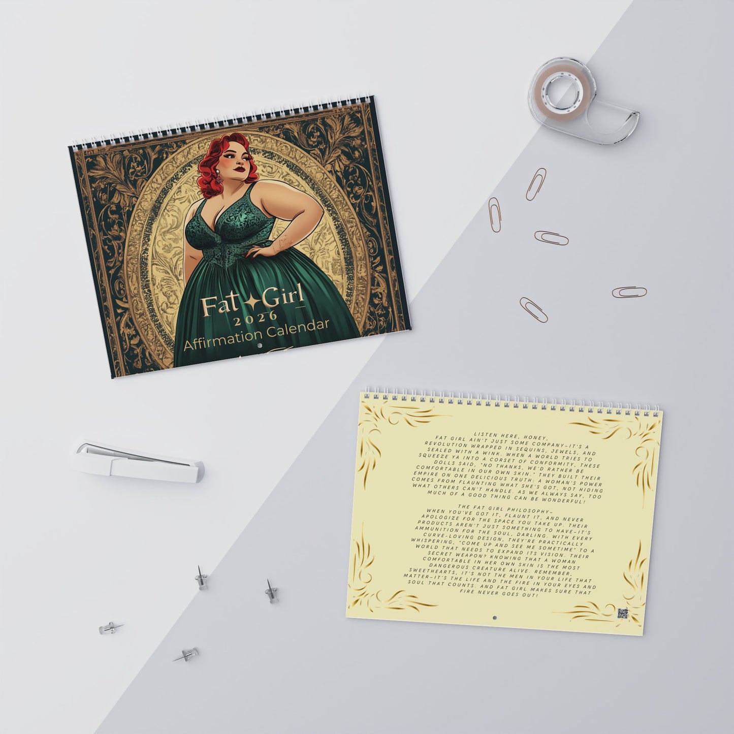 The Unapologetic Year: FAT GIRL’s Debut Calendar