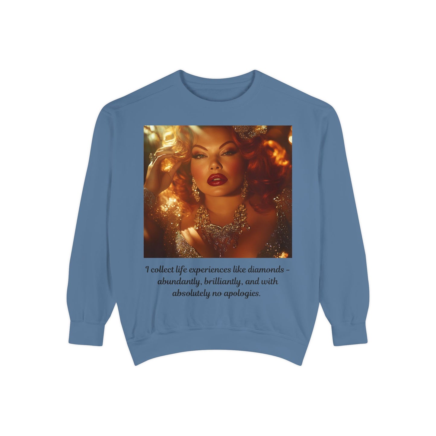 FAT GIRL™ Luxe Sweatshirt – “Diamond Dossier” Edition