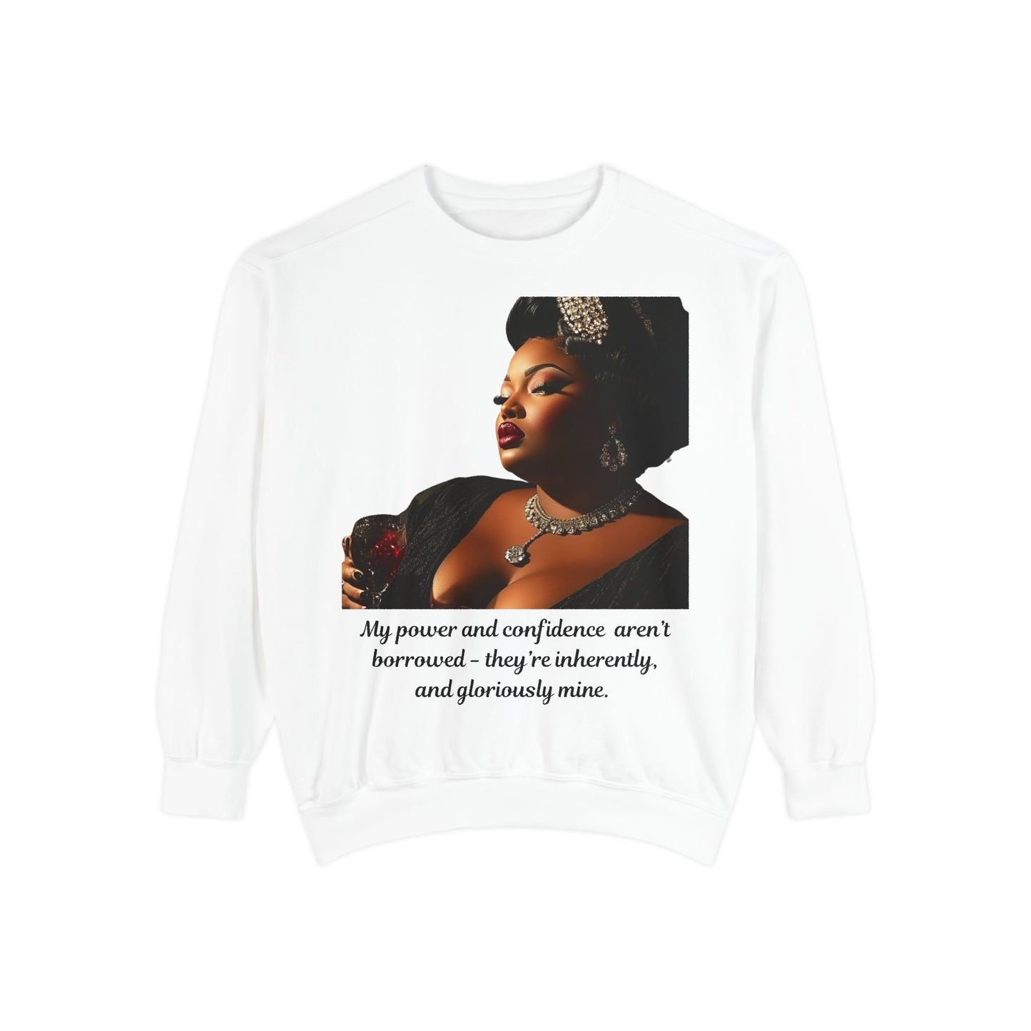 FAT GIRL™ Luxe Sweatshirt – “Gloriously Mine” Edition