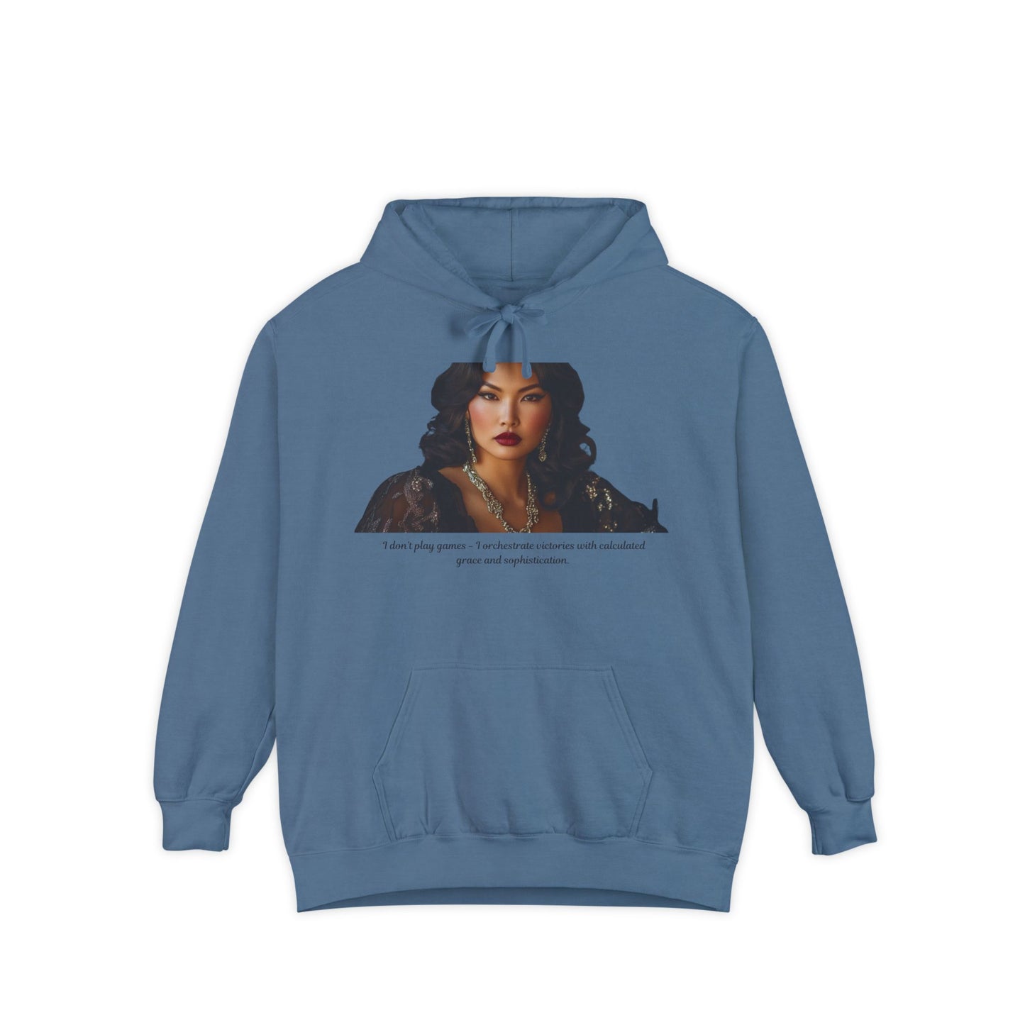 FAT GIRL™ Luxe Hoodie – “Crowned & Cozy” Edition