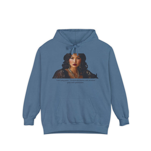 FAT GIRL™ Luxe Hoodie – “Crowned & Cozy” Edition