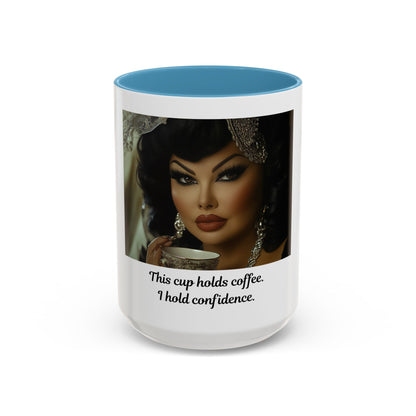 FAT GIRL™ Signature Mug — “Confidence in Ceramic (11, 15oz)