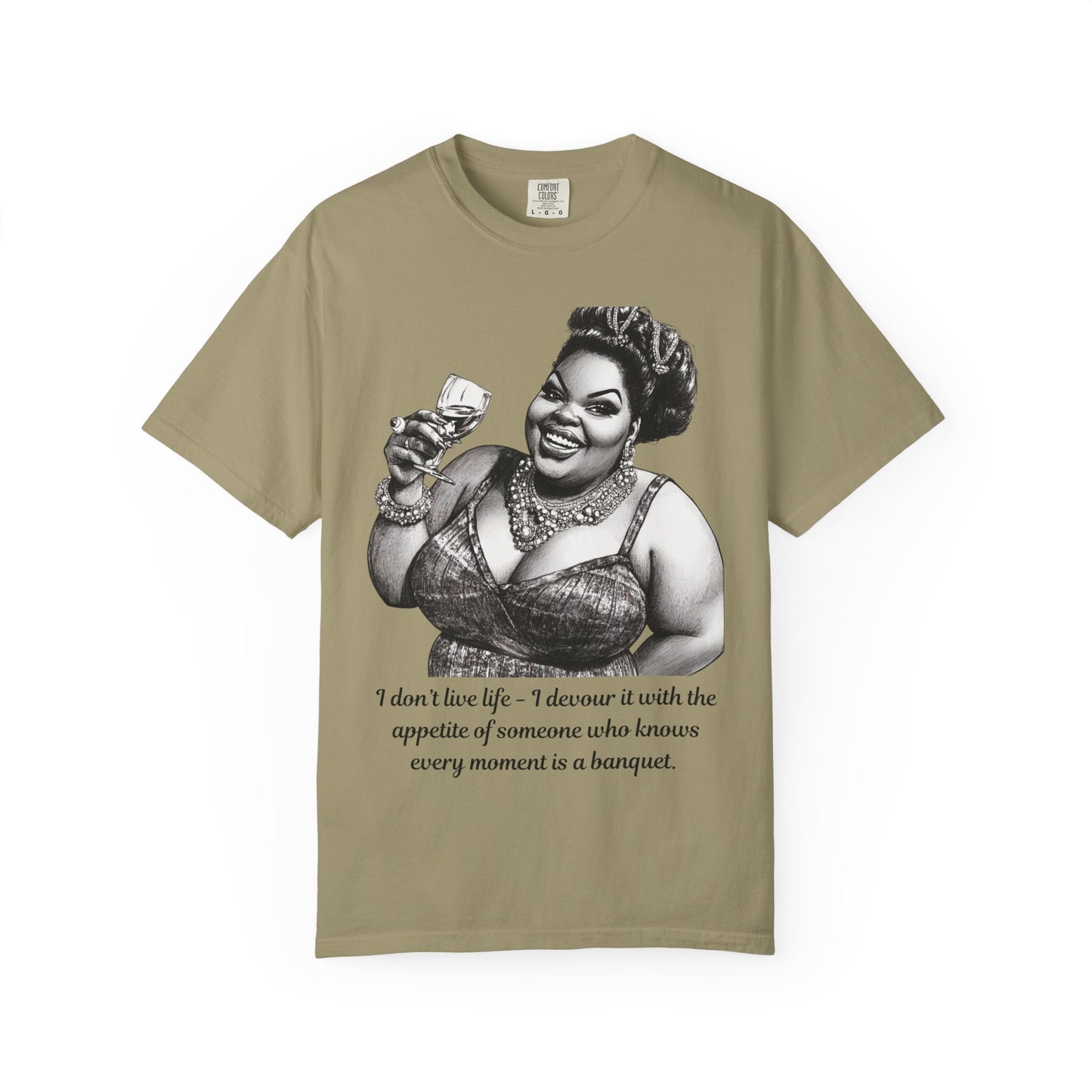 FAT GIRL™ Signature Tee – “Banquet of Boldness” Edition
