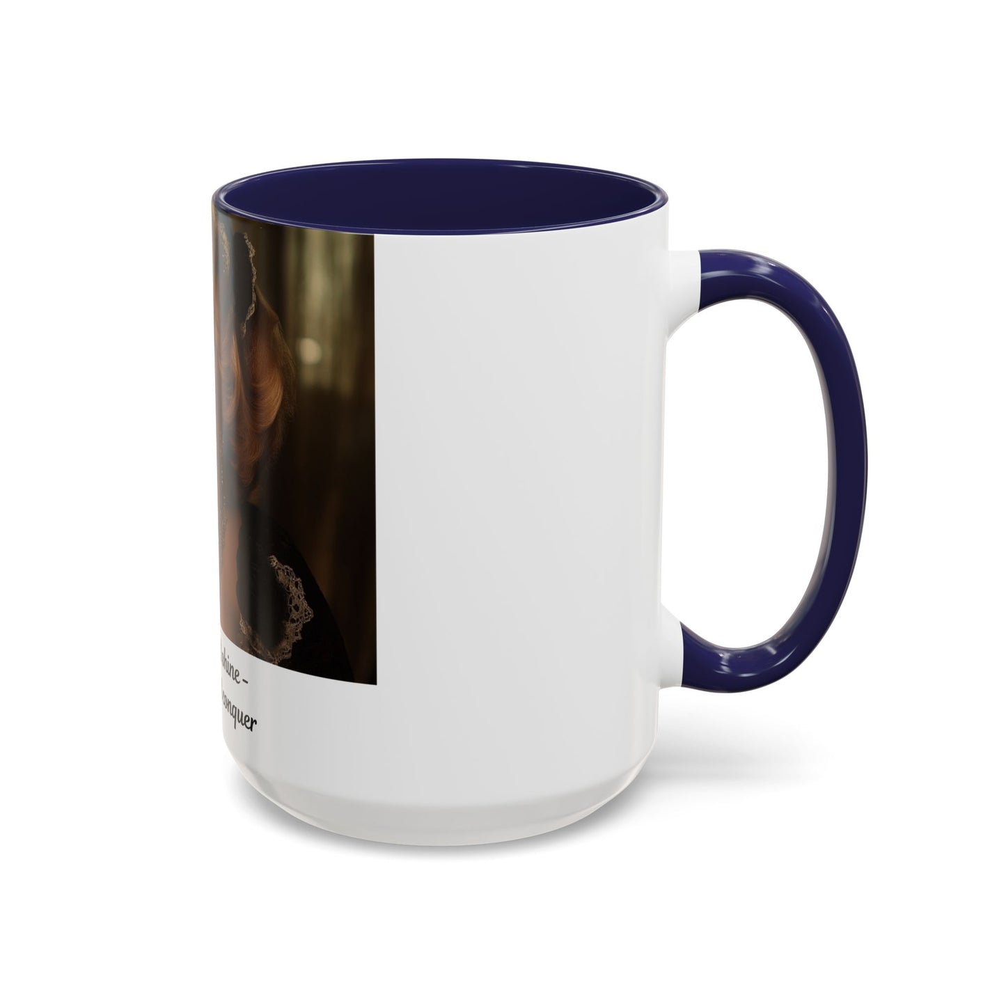 FAT GIRL™ Mug — “Caffeinate & Conquer (15oz)