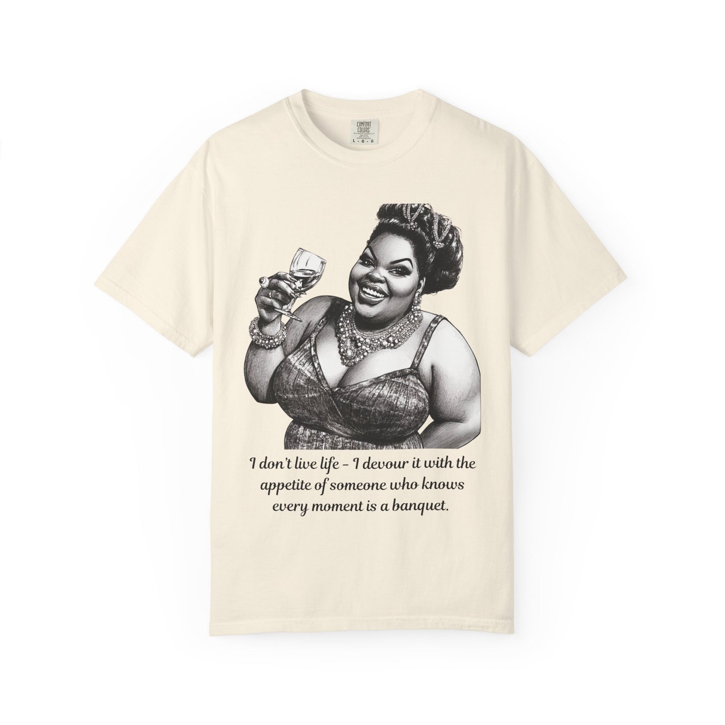 FAT GIRL™ Signature Tee – “Banquet of Boldness” Edition
