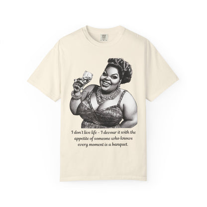 FAT GIRL™ Signature Tee – “Banquet of Boldness” Edition