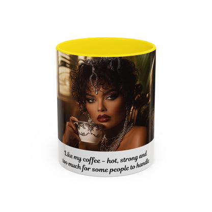 FAT GIRL™ Mug — “Too Hot to Handle (11oz, 15oz)