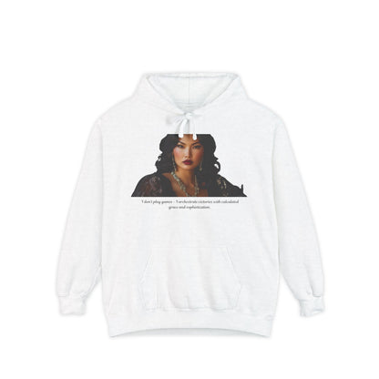 FAT GIRL™ Luxe Hoodie – “Crowned & Cozy” Edition