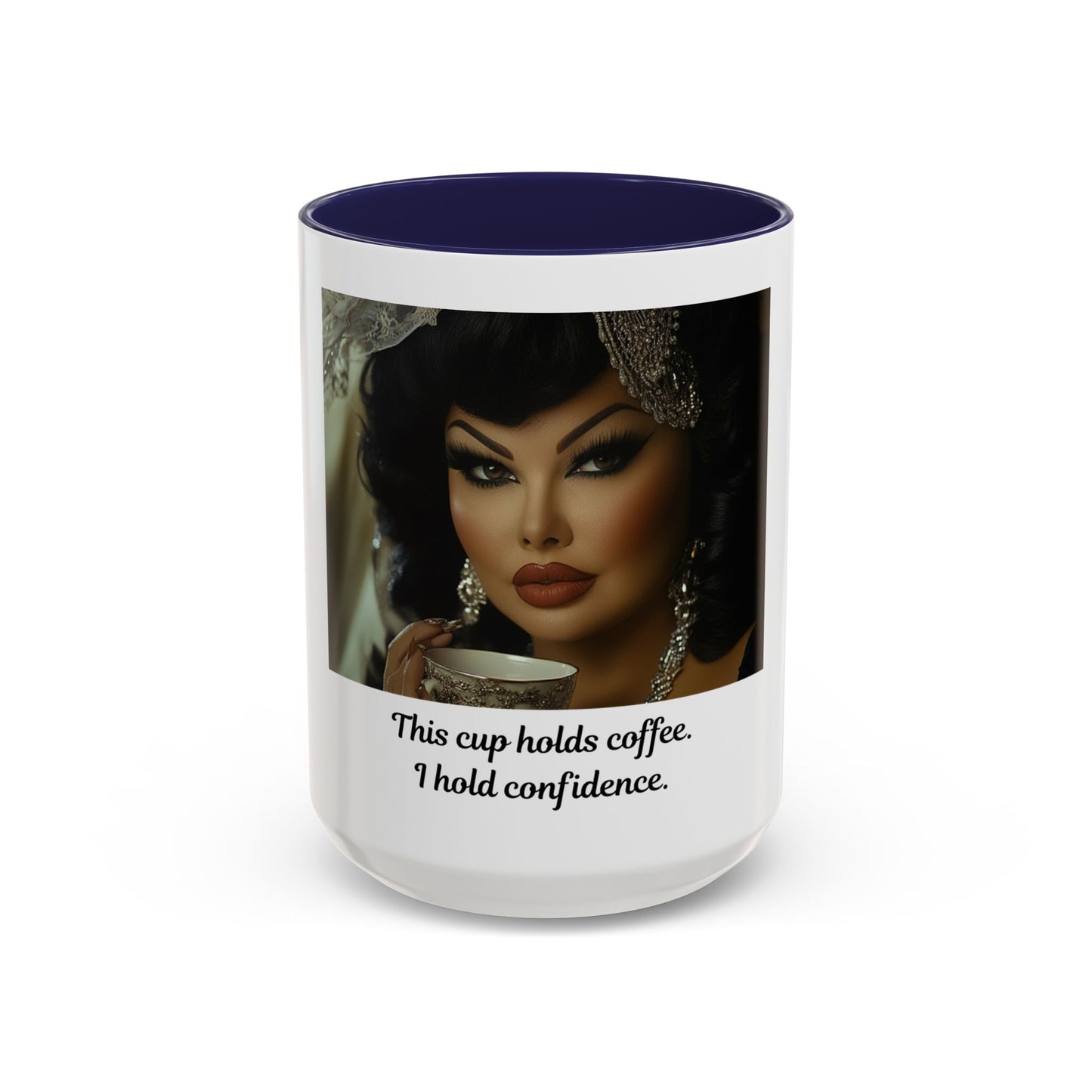 FAT GIRL™ Signature Mug — “Confidence in Ceramic (11, 15oz)