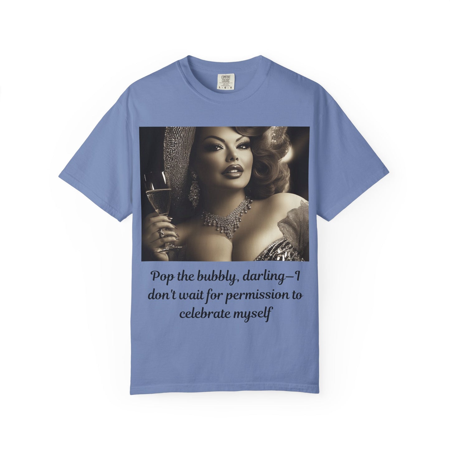 FAT GIRL™ Signature Tee – “Pop the Bubbly” Edition