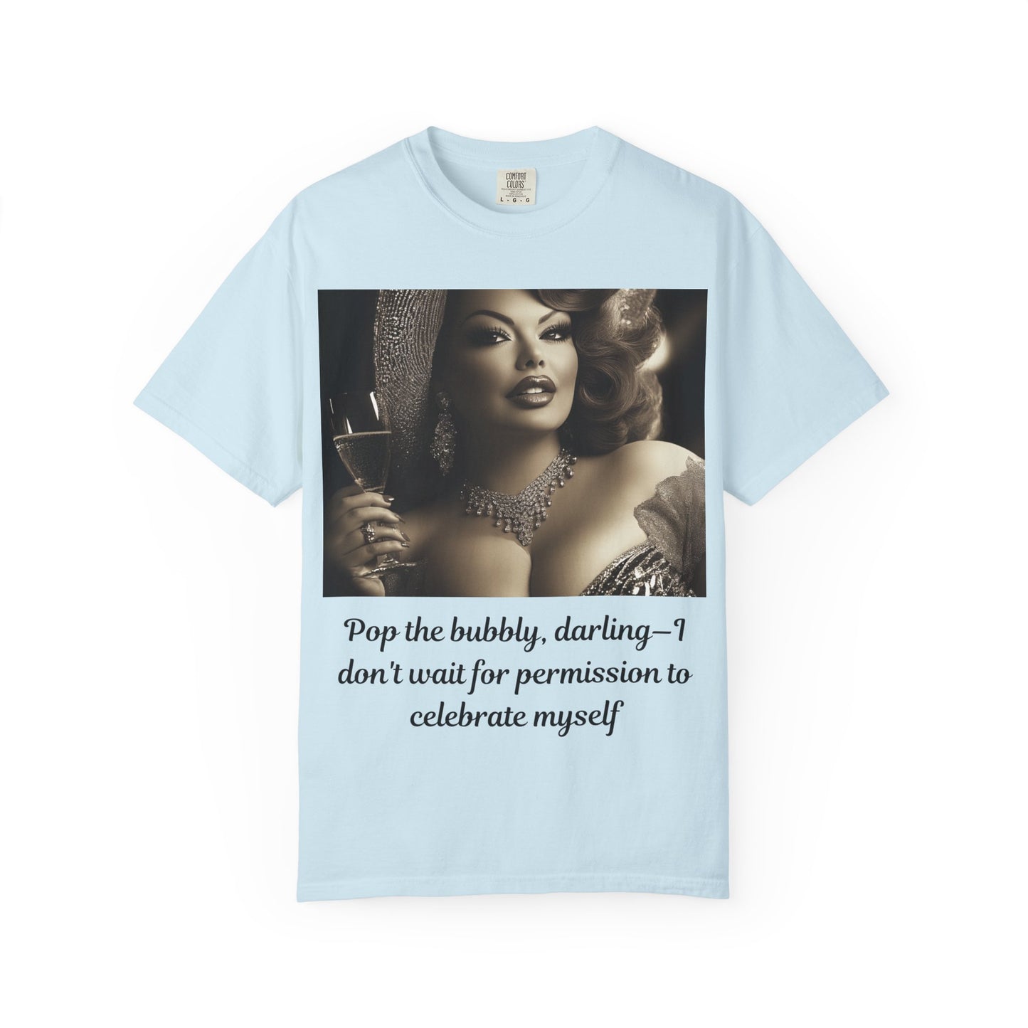 FAT GIRL™ Signature Tee – “Pop the Bubbly” Edition