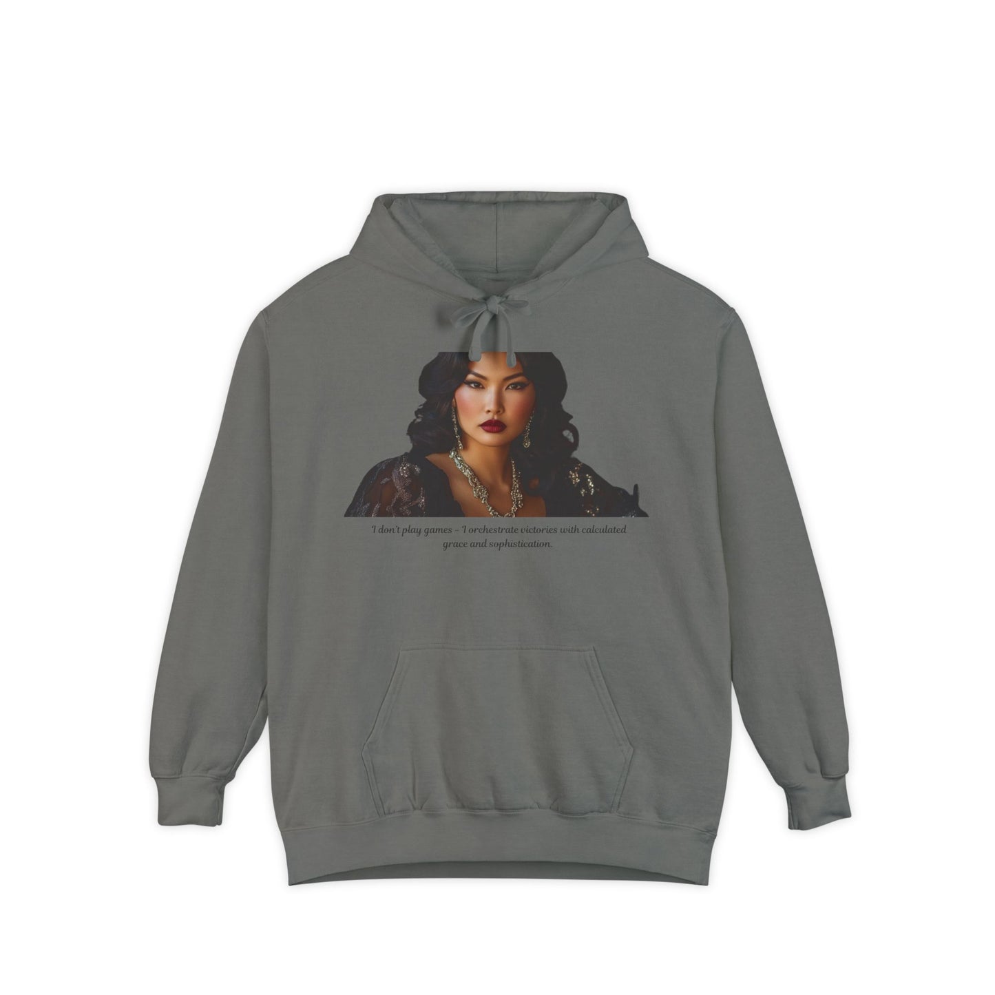 FAT GIRL™ Luxe Hoodie – “Crowned & Cozy” Edition