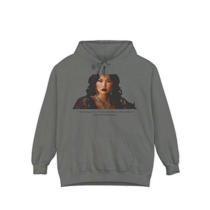 FAT GIRL™ Luxe Hoodie – “Crowned & Cozy” Edition