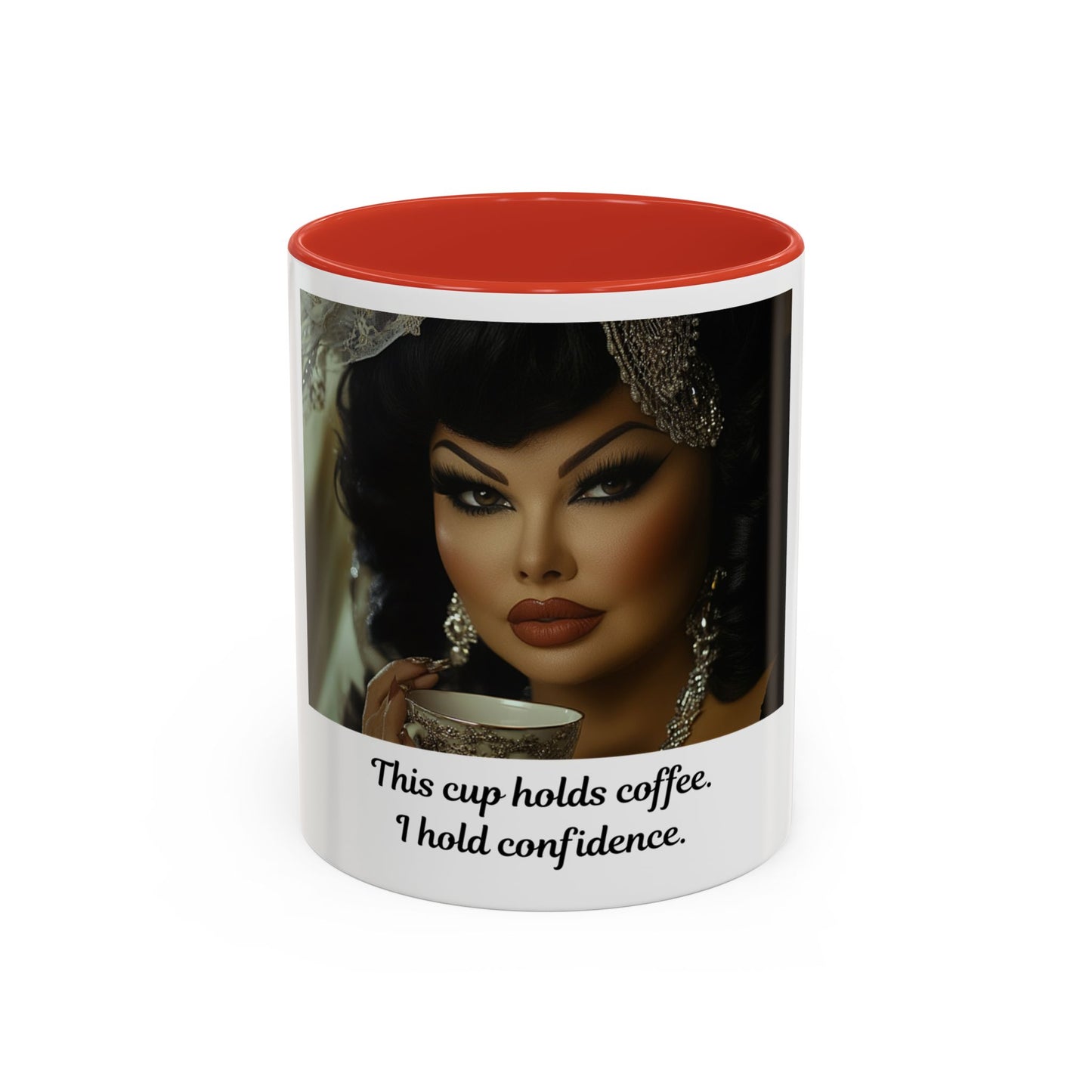 FAT GIRL™ Signature Mug — “Confidence in Ceramic (11, 15oz)