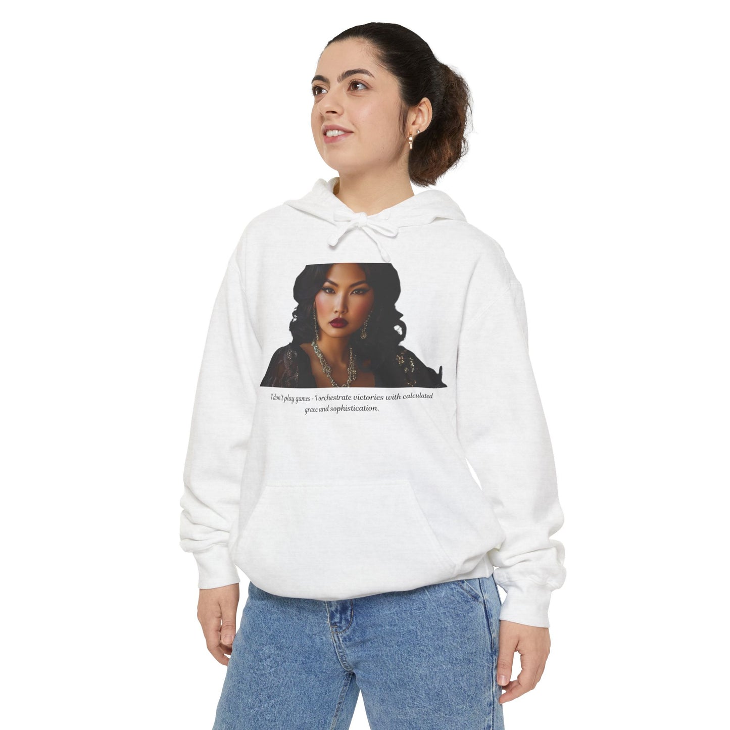 FAT GIRL™ Luxe Hoodie – “Crowned & Cozy” Edition