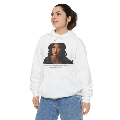 FAT GIRL™ Luxe Hoodie – “Crowned & Cozy” Edition