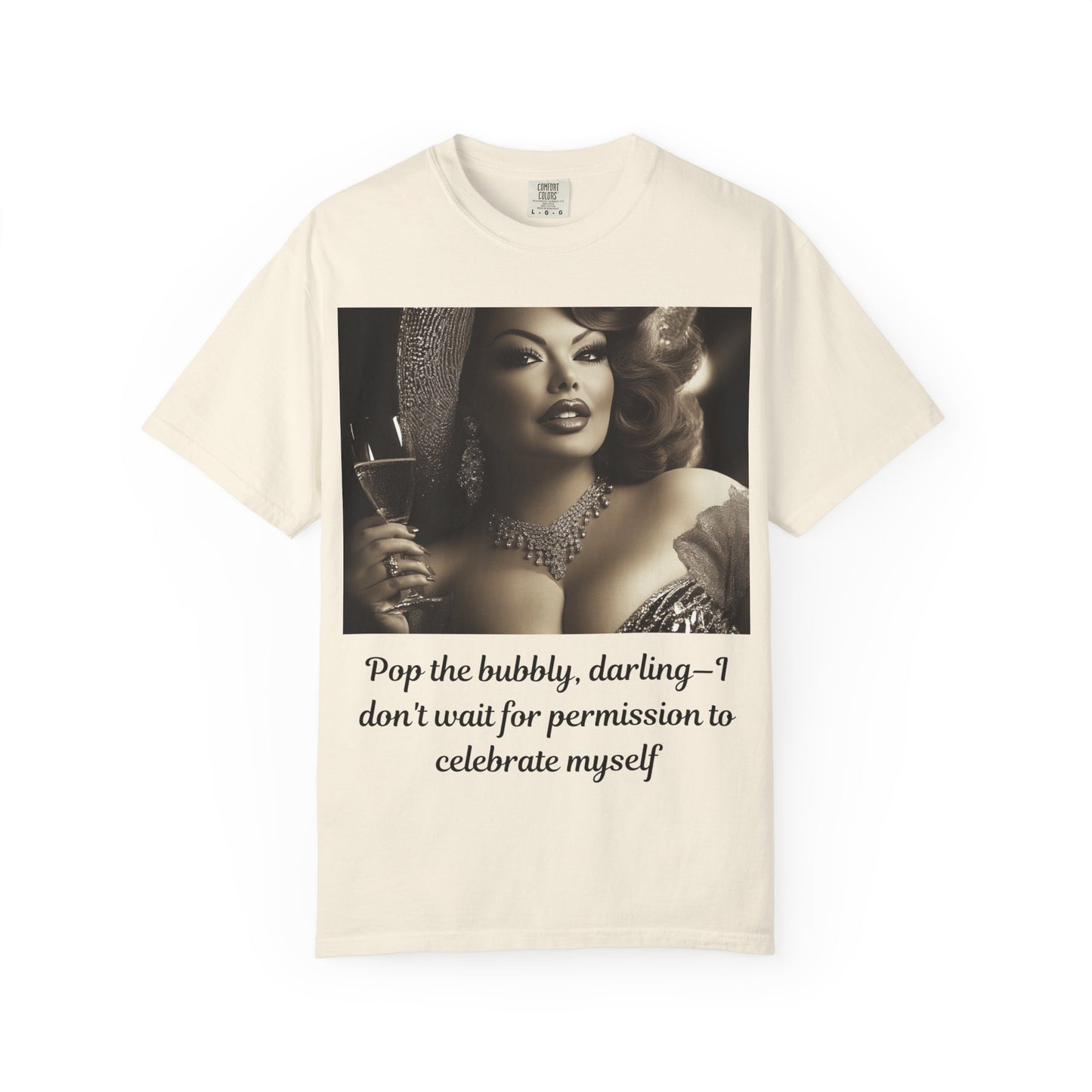 FAT GIRL™ Signature Tee – “Pop the Bubbly” Edition