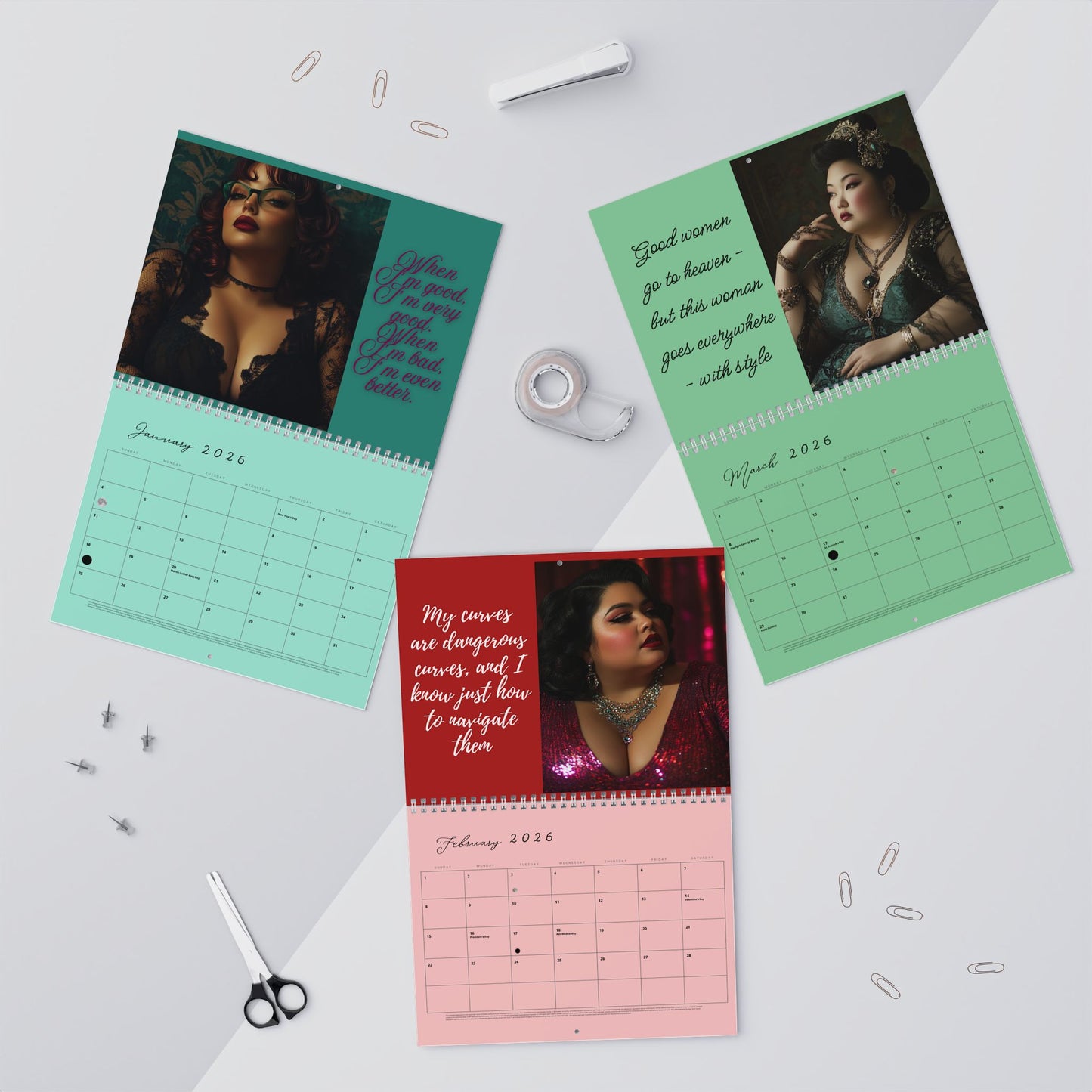 The Unapologetic Year: FAT GIRL’s Debut Calendar