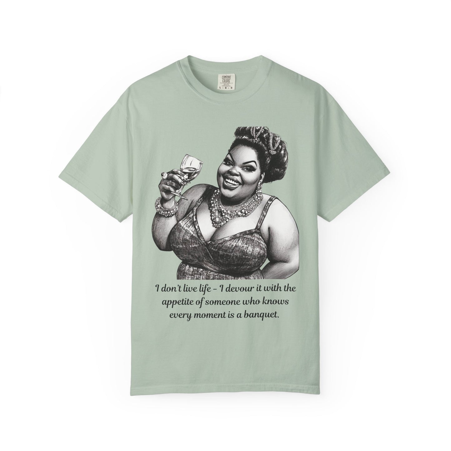 FAT GIRL™ Signature Tee – “Banquet of Boldness” Edition
