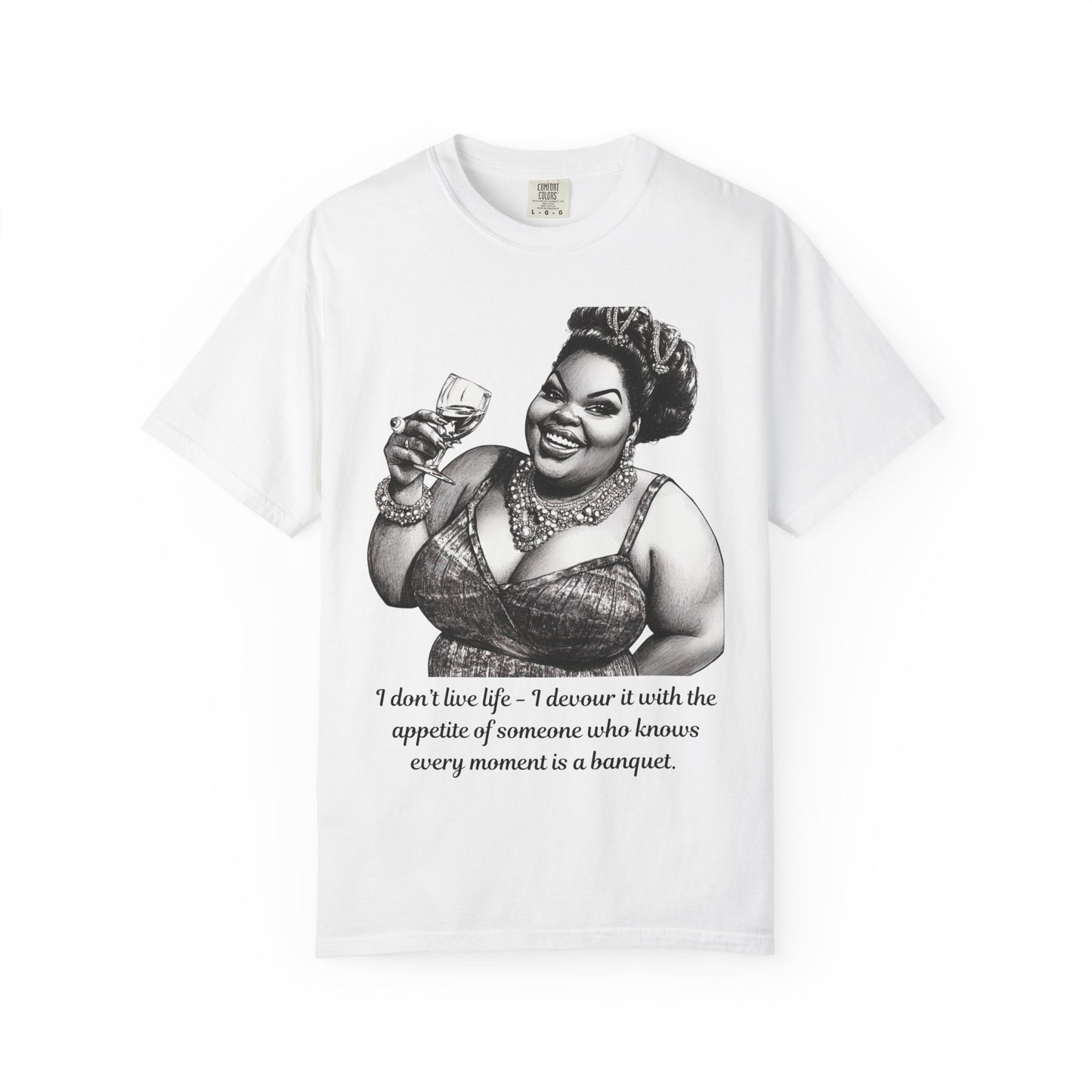 FAT GIRL™ Signature Tee – “Banquet of Boldness” Edition