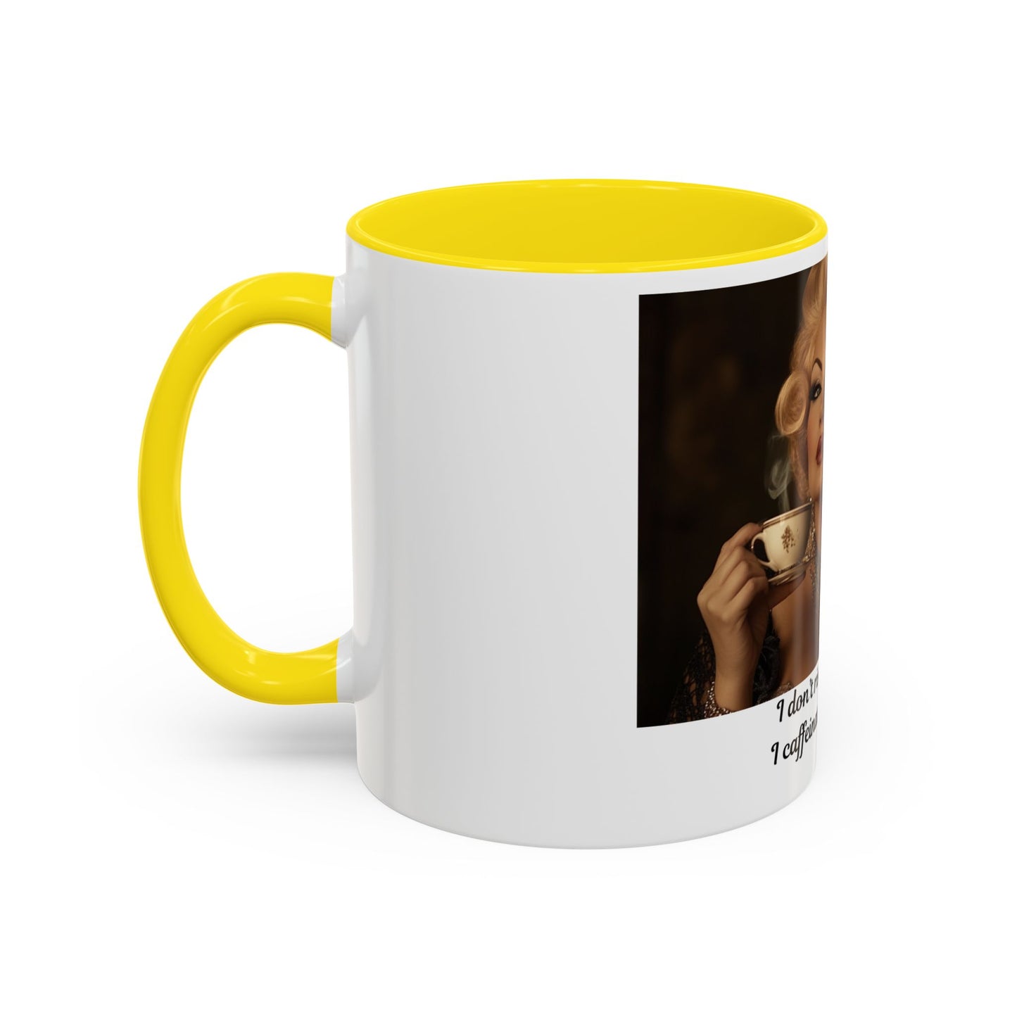 FAT GIRL™ Mug — Caffeinate & Conquer 11oz