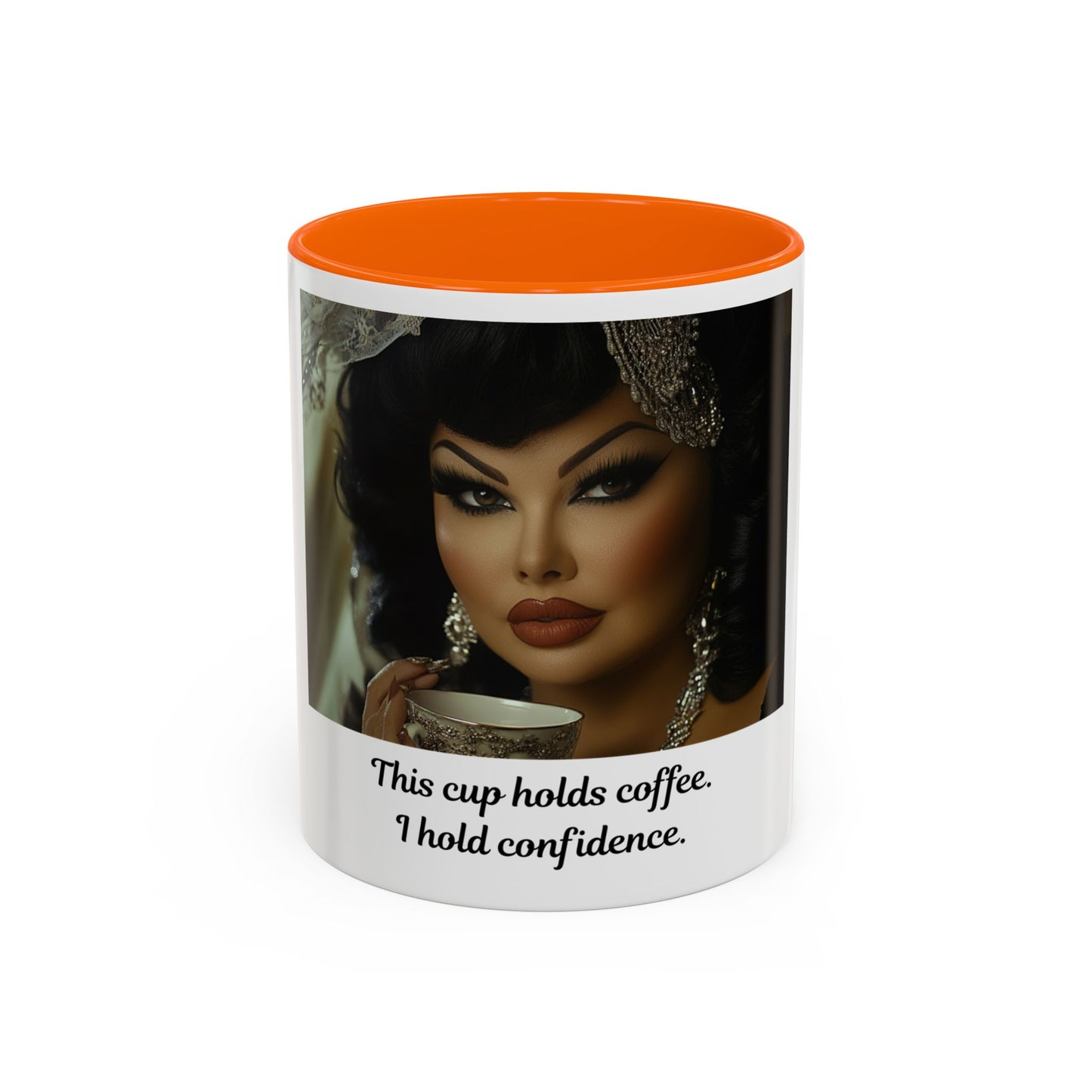 FAT GIRL™ Signature Mug — “Confidence in Ceramic (11, 15oz)