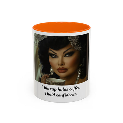 FAT GIRL™ Signature Mug — “Confidence in Ceramic (11, 15oz)