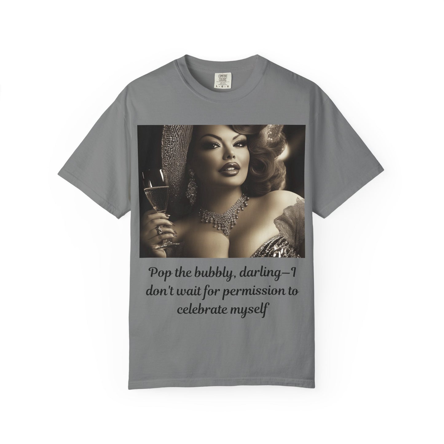 FAT GIRL™ Signature Tee – “Pop the Bubbly” Edition