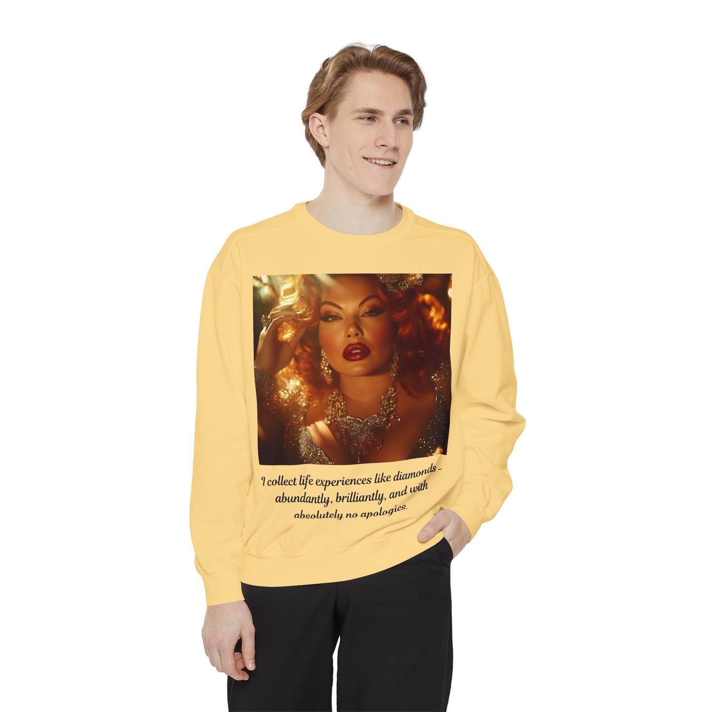 FAT GIRL™ Luxe Sweatshirt – “Diamond Dossier” Edition