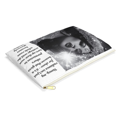 FAT GIRL™ Luxe Radiance Cosmetic Bag – Large