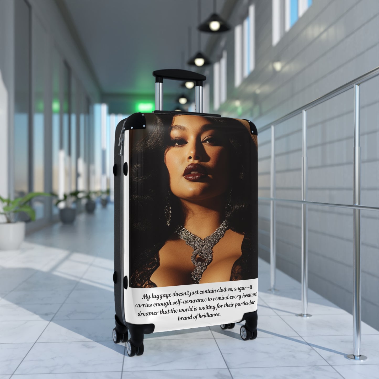 FAT GIRL™ Confidence Luggage – “World-Ready Brilliance” Edition