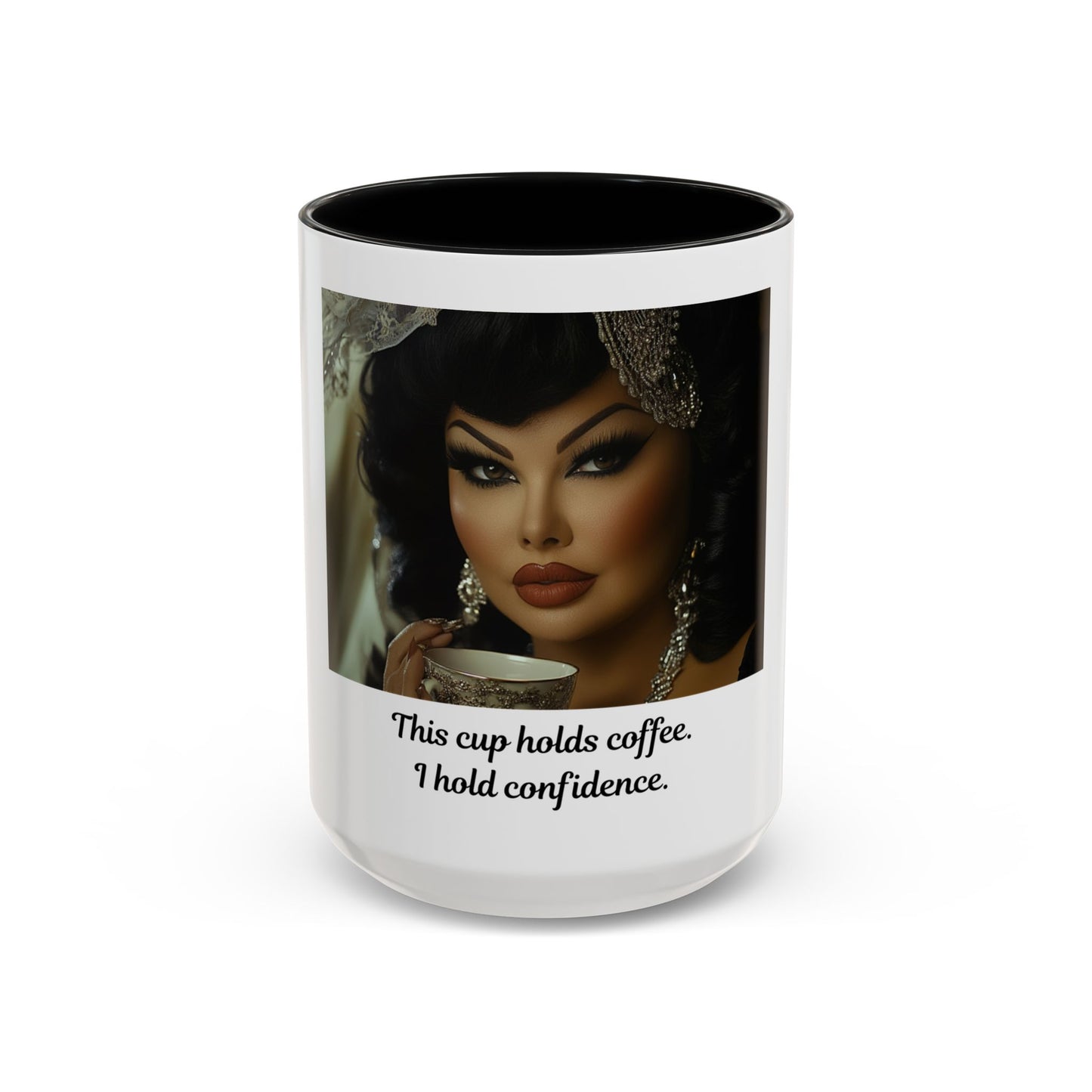 FAT GIRL™ Signature Mug — “Confidence in Ceramic (11, 15oz)