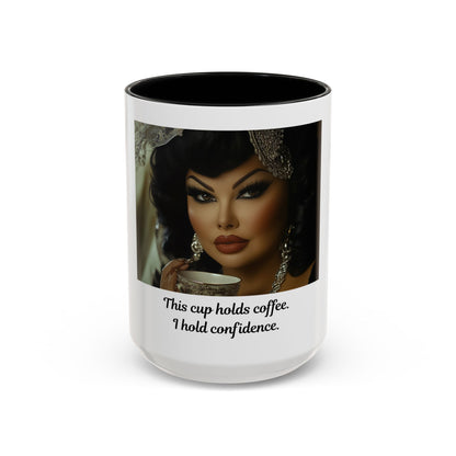 FAT GIRL™ Signature Mug — “Confidence in Ceramic (11, 15oz)