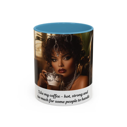 FAT GIRL™ Mug — “Too Hot to Handle (11oz, 15oz)