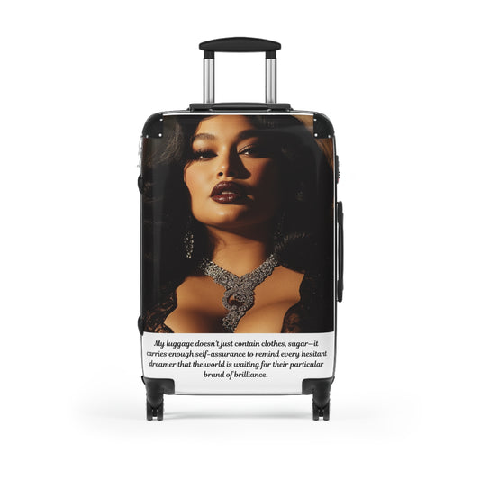 FAT GIRL™ Confidence Luggage – “World-Ready Brilliance” Edition