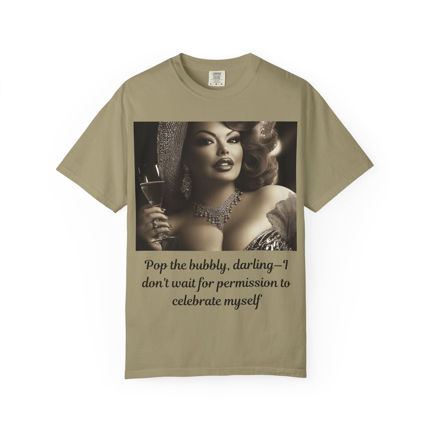 FAT GIRL™ Signature Tee – “Pop the Bubbly” Edition