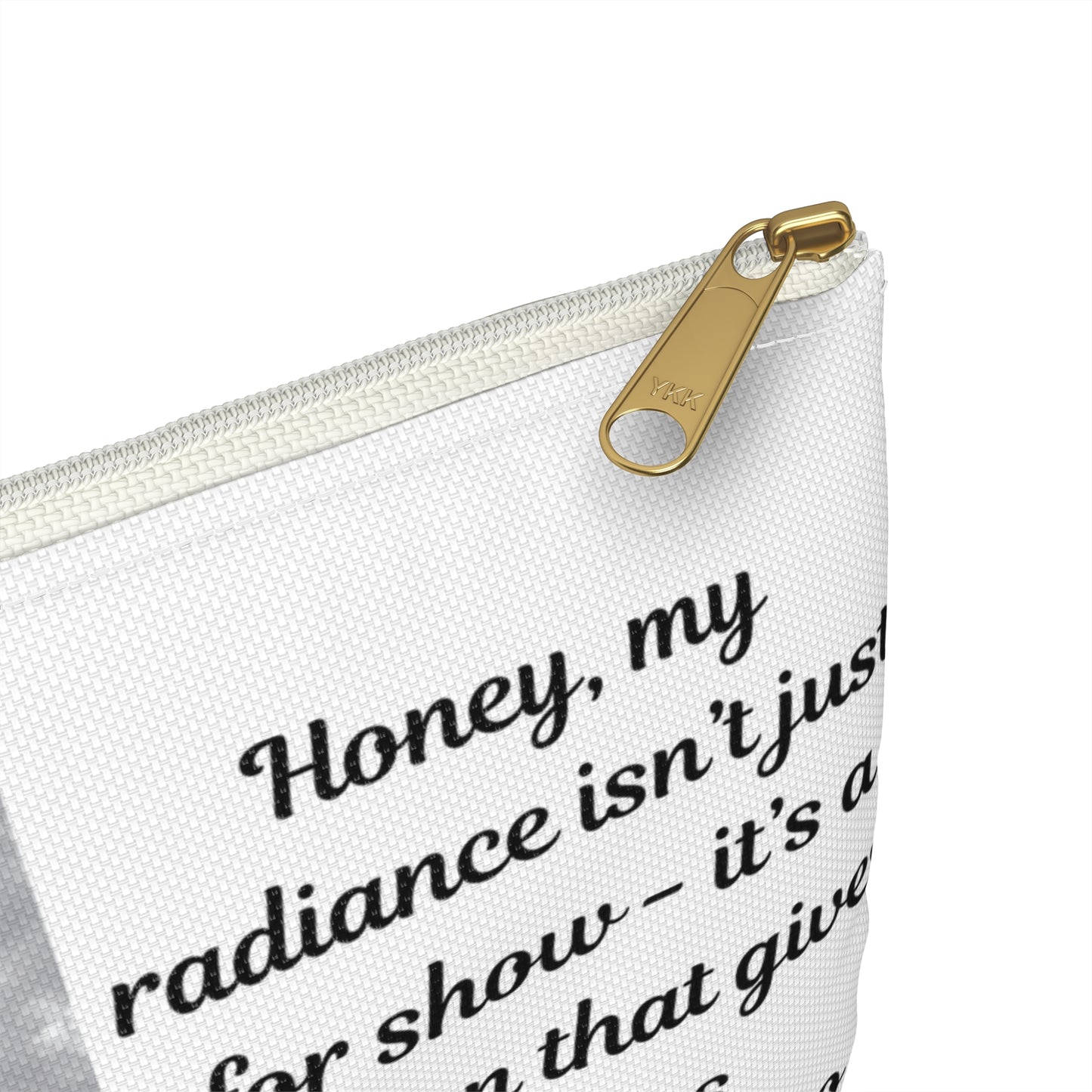 FAT GIRL™ Luxe Radiance Cosmetic Bag – Large