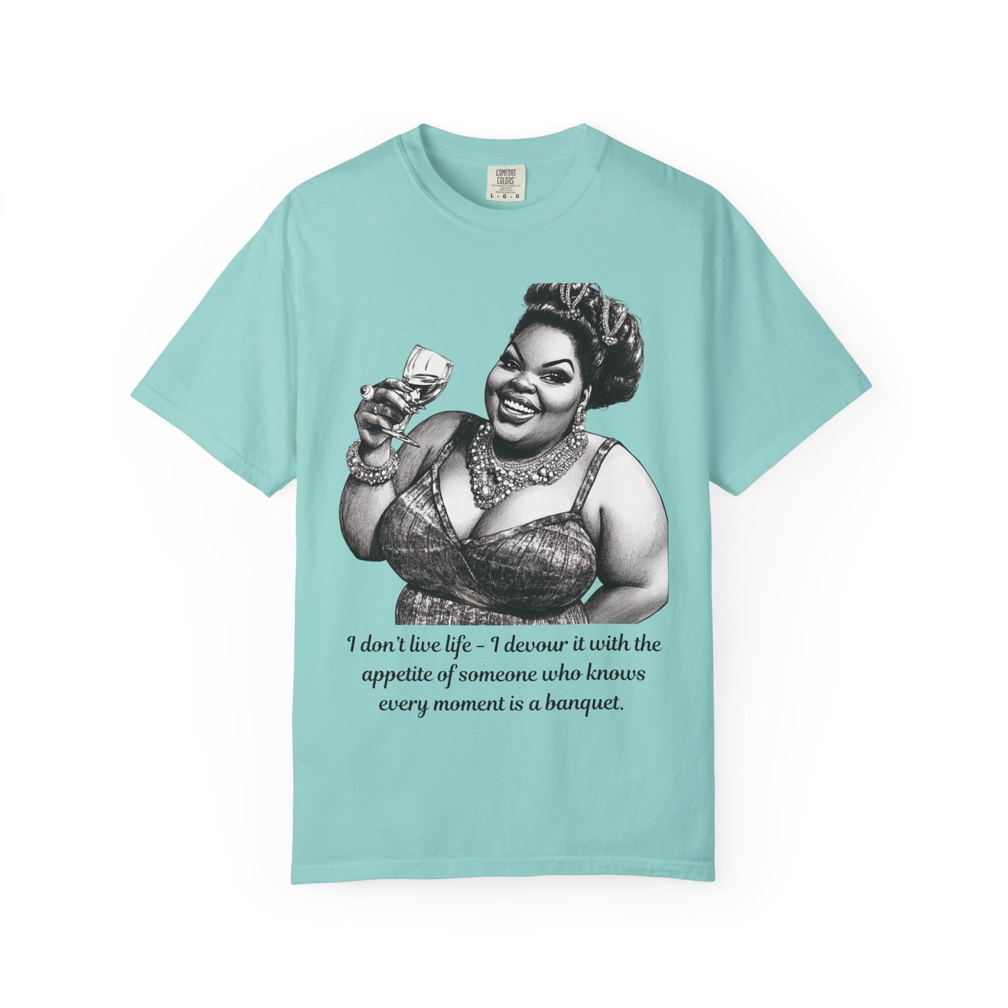 FAT GIRL™ Signature Tee – “Banquet of Boldness” Edition