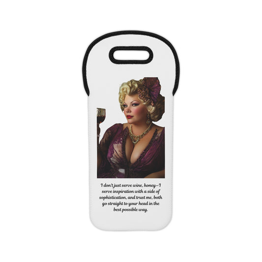 FAT GIRL™ Wine Tote – “Toast-Worthy Confidence” Edition
