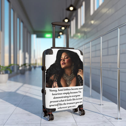 FAT GIRL™ Luxury Luggage – “Treasure in Transit” Edition