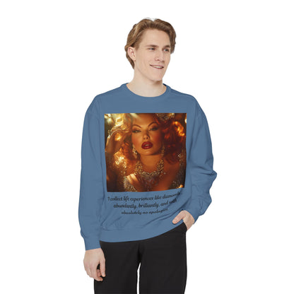 FAT GIRL™ Luxe Sweatshirt – “Diamond Dossier” Edition