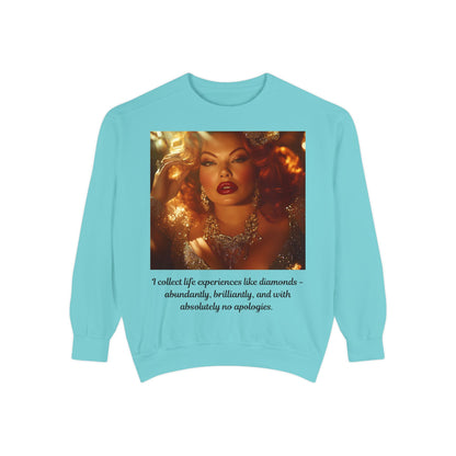 FAT GIRL™ Luxe Sweatshirt – “Diamond Dossier” Edition