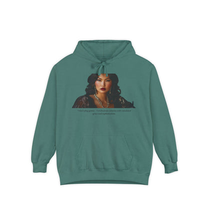 FAT GIRL™ Luxe Hoodie – “Crowned & Cozy” Edition