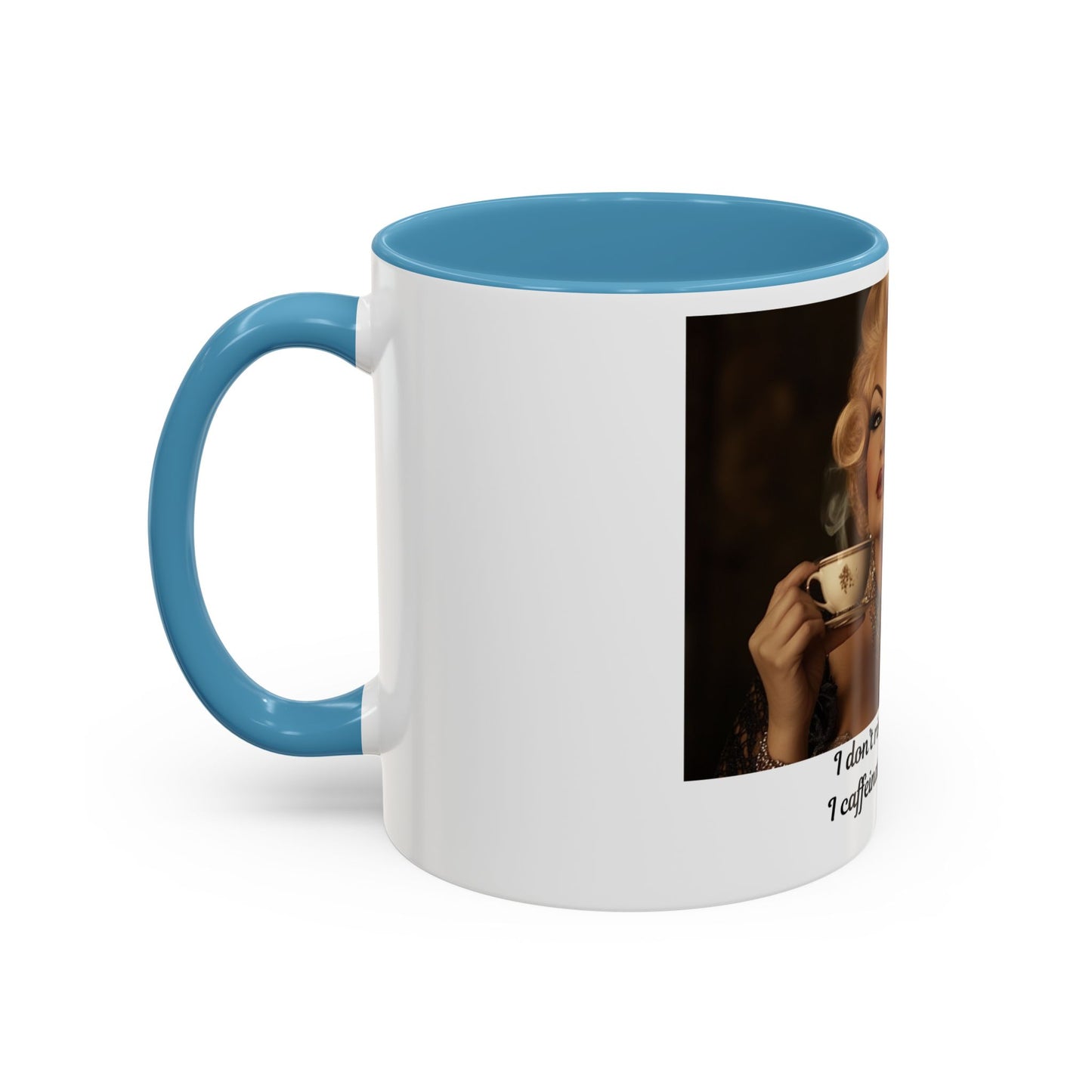 FAT GIRL™ Mug — Caffeinate & Conquer 11oz