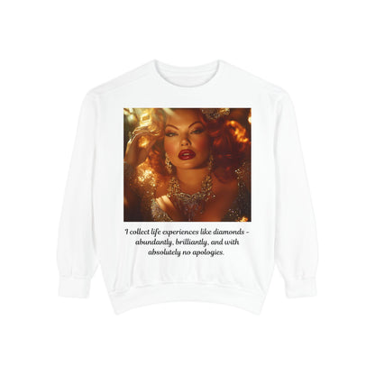 FAT GIRL™ Luxe Sweatshirt – “Diamond Dossier” Edition