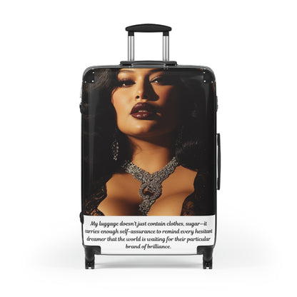 FAT GIRL™ Confidence Luggage – “World-Ready Brilliance” Edition