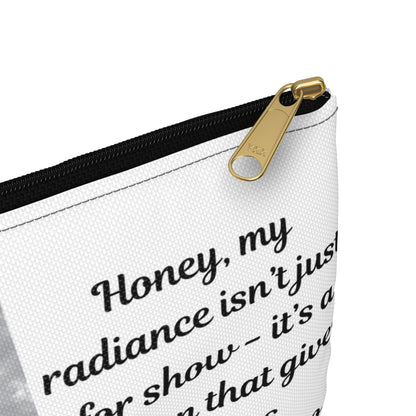 FAT GIRL™ Luxe Radiance Cosmetic Bag – Large